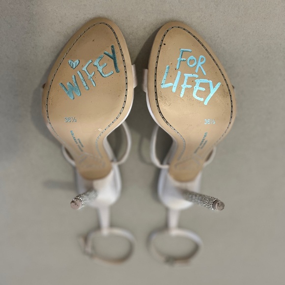 Sophia Webster Rosalind Crystal Sandal (Wifey for Lifey) - Picture 7 of 11